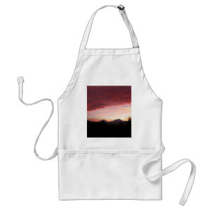 Beautiful Cascade Sunset Standard Apron