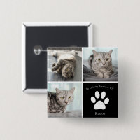 Beautiful Cat Memorial Custom Pet Photo Keepsake