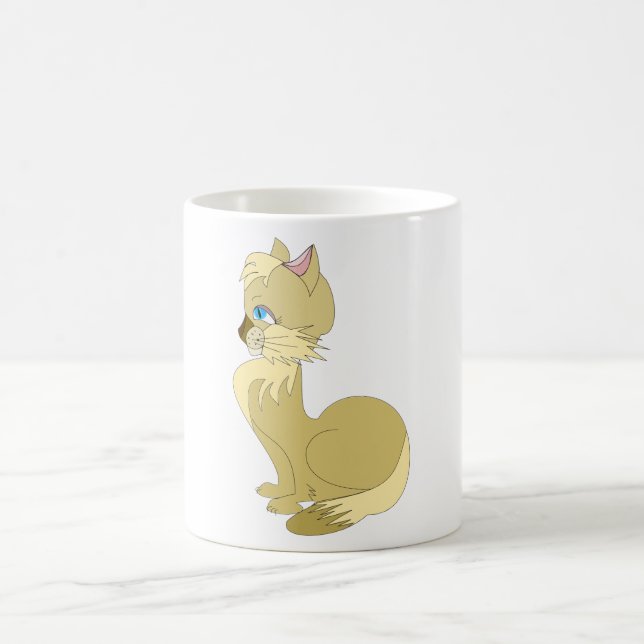 Beautiful Cat Mug (Center)