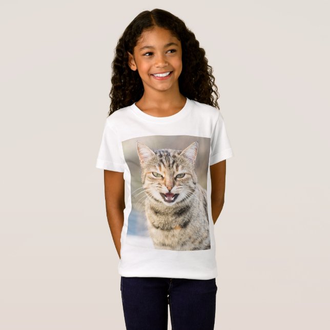 Beautiful cat T-Shirt (Front Full)