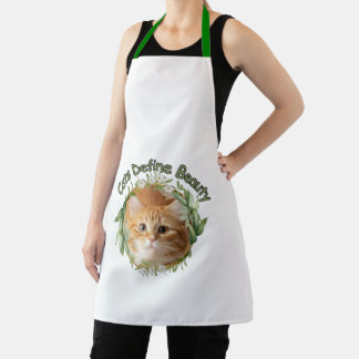 Beautiful Cats Kitchen Towel – Cute Cat Lover Gift Apron
