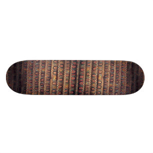 Beautiful Ceiling of Debre Birhan Selassie Church Skateboard