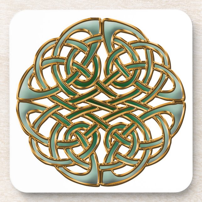 Beautiful celtic knot coaster (Front)