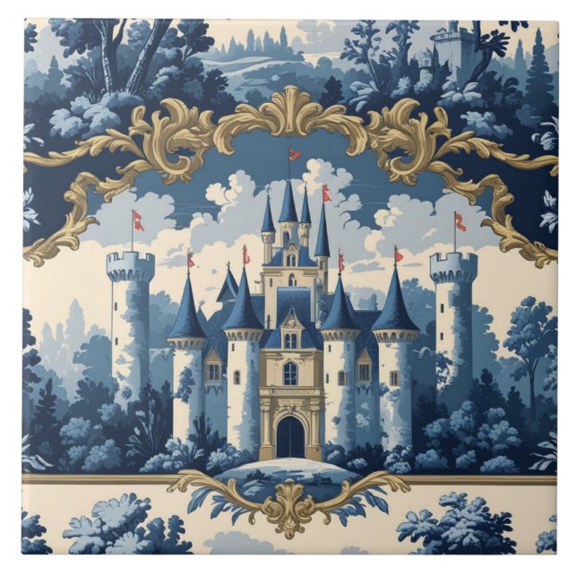 Beautiful Ceramic Tile (Front)