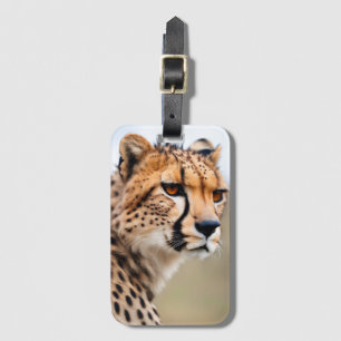 Beautiful Cheetah Luggage Tag