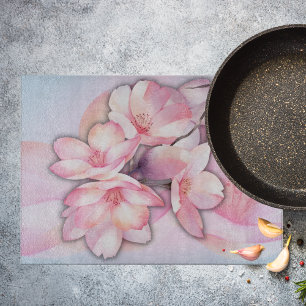 Beautiful Cherry Blossom Cutting Board
