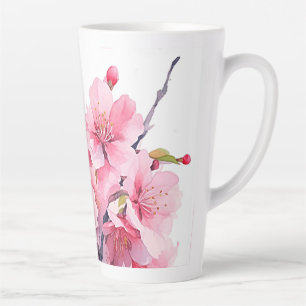 Beautiful Cherry Blossom Latte Mug Cup