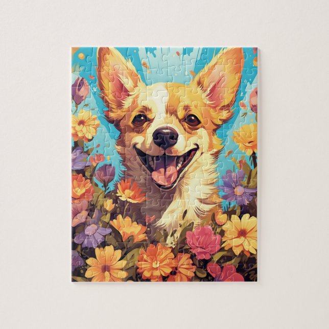 Beautiful Chihuahua Dog Jigsaw Puzzle (Vertical)