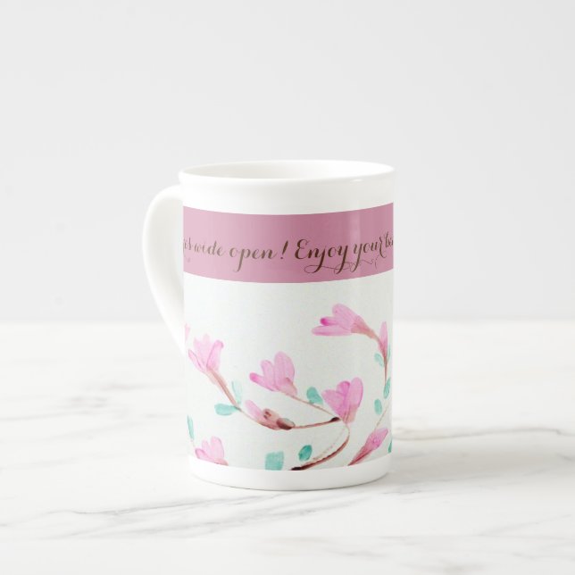 Beautiful China Mug (Front Left)
