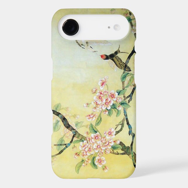 Beautiful Chinese Bird and Flower Artwork Case-Mate iPhone Case (Back)