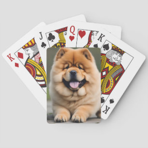 Beautiful Chow Chow Playing Cards