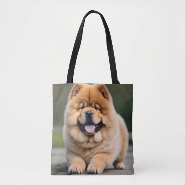 Beautiful Chow Chow Tote Bag (Front)