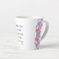 Beautiful Christian Bible Verse Psalm 56:3 Floral