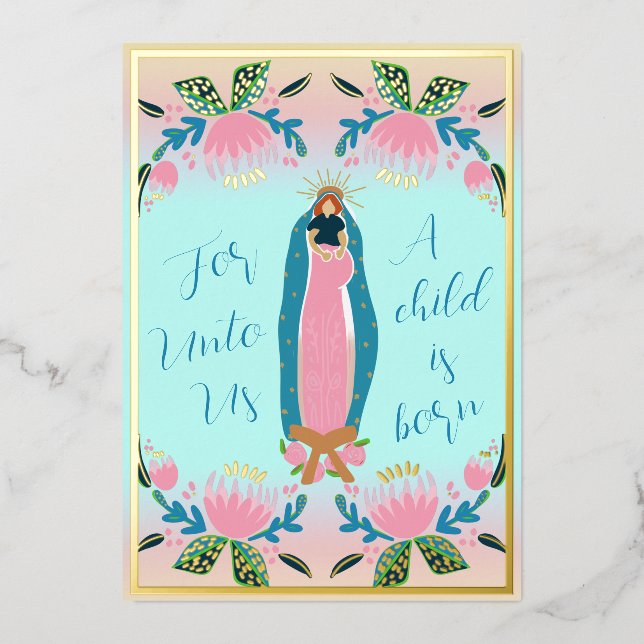 Beautiful Christian Christmas Baby Jesus (Front)