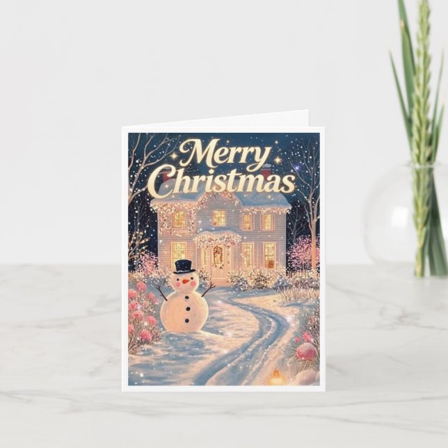 Beautiful Christmas card (Front)
