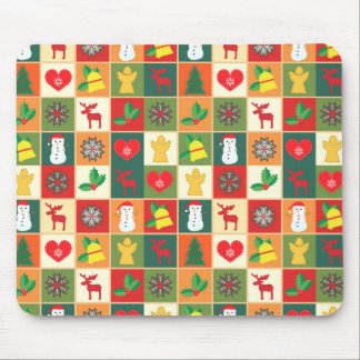 Beautiful Christmas Figures Mouse Pad
