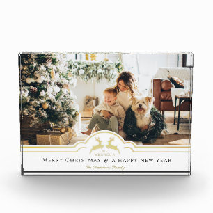 Beautiful Christmas Frame Personalised Photo Block