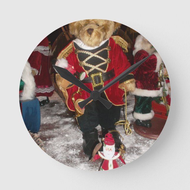 Beautiful Christmas gifts  Round Clock (Front)