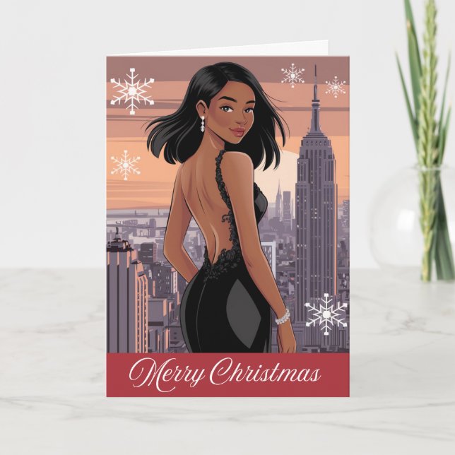Beautiful Christmas Holiday Card (Front)