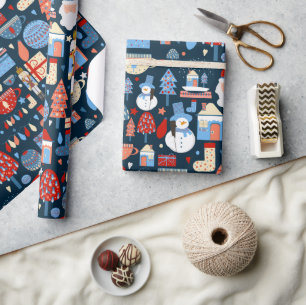 beautiful Christmas pattern Wrapping Paper
