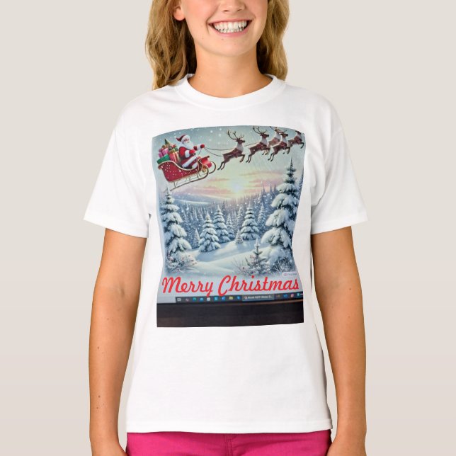 Beautiful Christmas T Shirts foa All (Front)