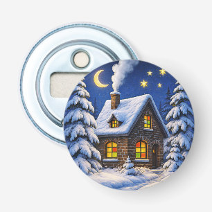 Beautiful Christmas themed Bottle Opener