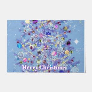 Beautiful Christmas Tree Doormat