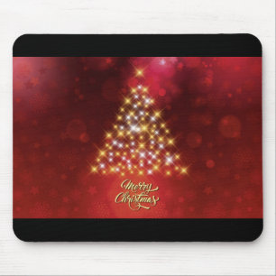 Beautiful Christmas Tree Mouse Pad
