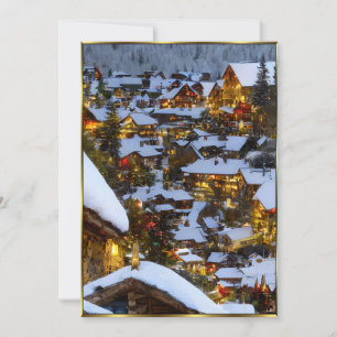 Beautiful Christmas View 2 Invitation