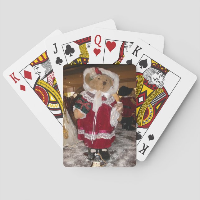 Beautiful Christmas with Love Have a Nice Day and  Playing Cards (Back)