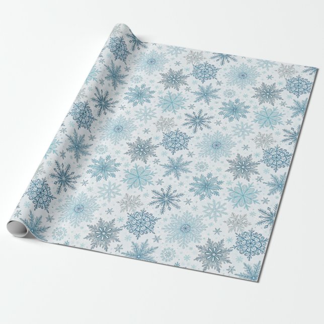 Beautiful Christmas Wrapping Paper (Unrolled)