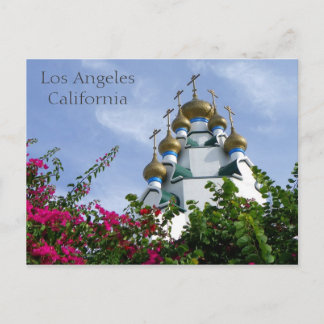 Beautiful Church In Los Angeles Postcard! Postcard