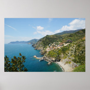 Beautiful Cinque Terre, Italy Poster