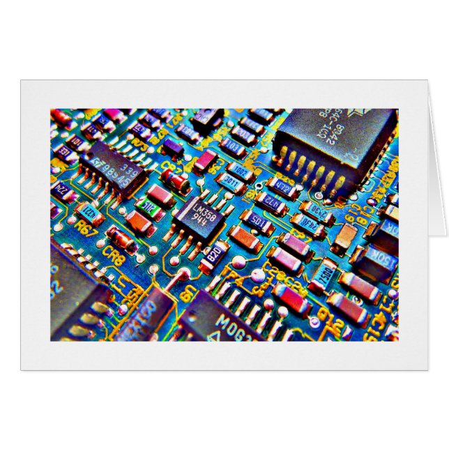 Beautiful Circuitry (Bordered) (Front Horizontal)