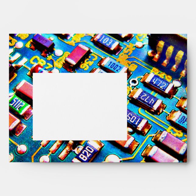 Beautiful Circuitry Envelope (Front)