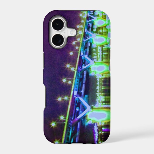 •·♥☼Beautiful City Nightscape iPhone 5 Case☼♥·• (Back)
