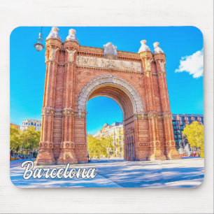 Beautiful City Of Barcelona, Spain Mouse Pad