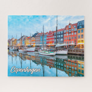 Beautiful City Of Copenhagen, Denmark Jigsaw Puzzle
