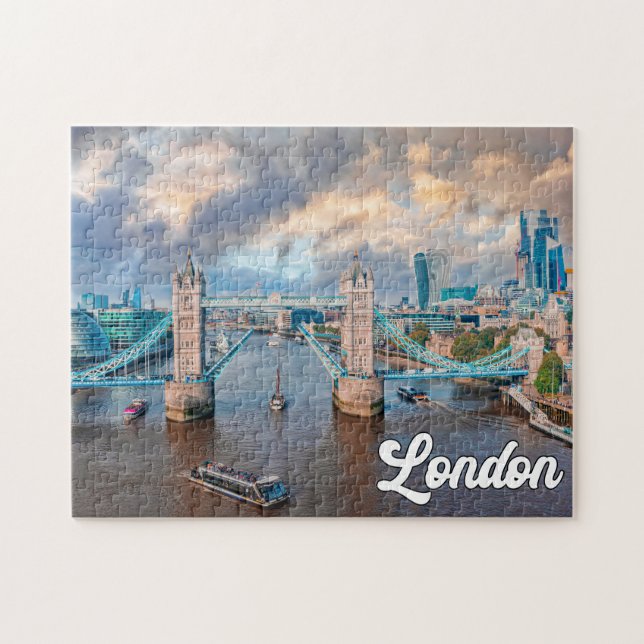 Beautiful City Of London, England Jigsaw Puzzle (Horizontal)