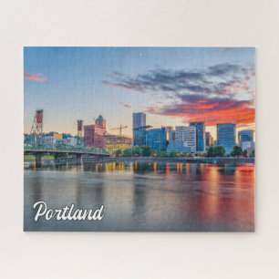 Beautiful City Of Portland, Oregon Jigsaw Puzzle