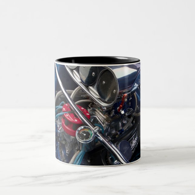 Beautiful Clean Car Engine Mug (Center)