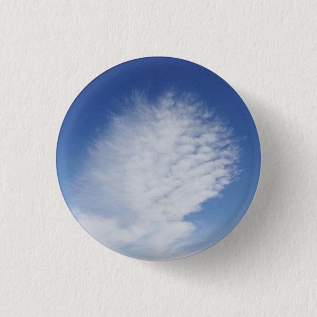 Beautiful cloud 3 cm round badge (Front)