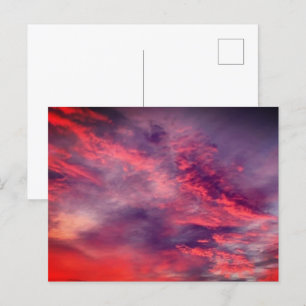 Beautiful Cloud Formation Recoleta Filter Postcard