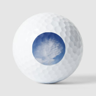 Beautiful cloud golf balls