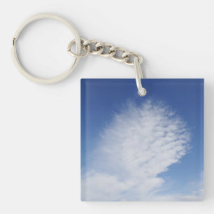 Beautiful cloud key ring