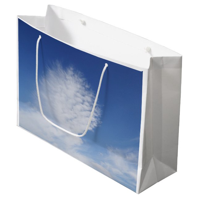 Beautiful Cloud Large Gift Bag (Front Angled)