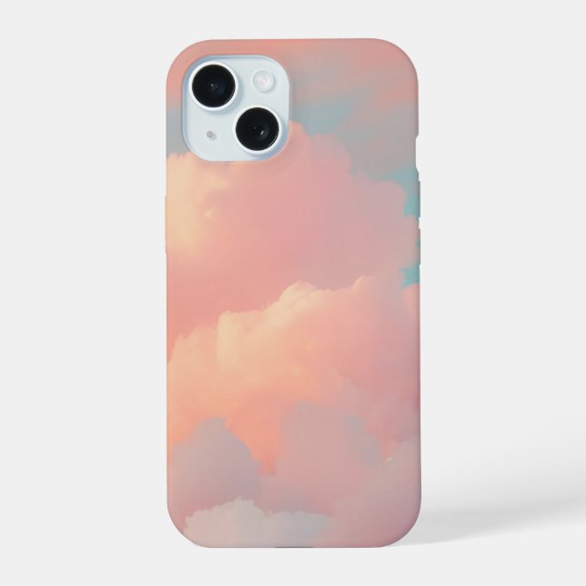 Beautiful Cloud Phone Case (Cotton Candy) (Back)