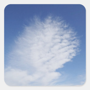 Beautiful cloud square sticker