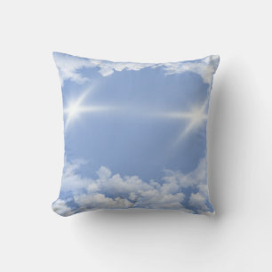 beautiful clouds cushion