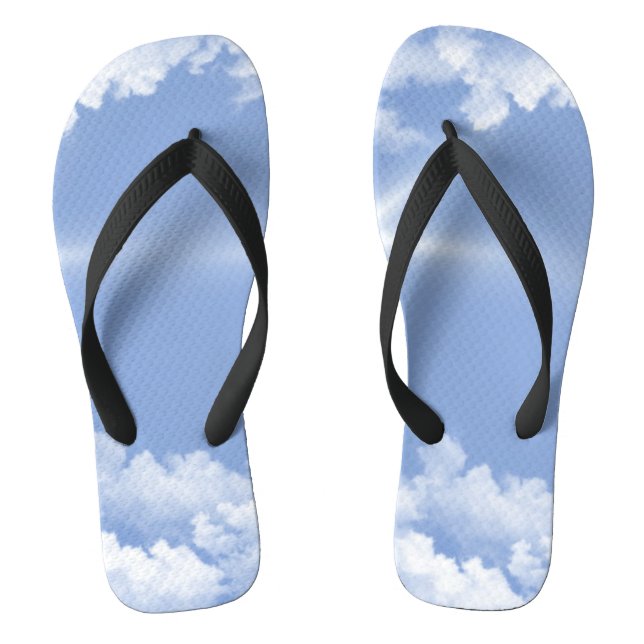 beautiful clouds jandals (Footbed)